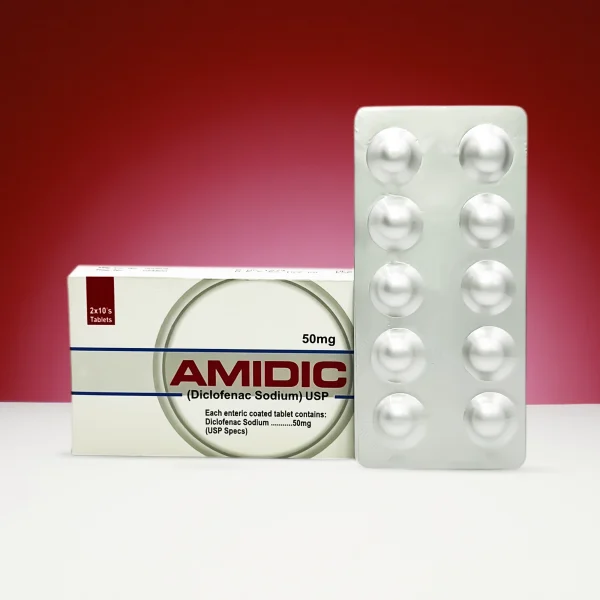 Diclofenac Sodium (USP) 50mg
