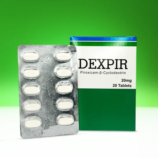 Piroxicam-B-Cyclodextrin 20mg